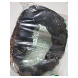 1-Pack Organza Rhinestone Cross-braided Headbands, Solid Color Fashionable Chiffon Hairbands, High Elastic Headband, Simple Headwear Accessories for Women and Girls (Rhinestone-Black, One Size) - Reta