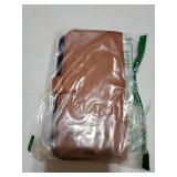 Wallet Case for iPhone 17 Pro Max (6.9) 2025, 4 Card Holders | RFID Blocking | Stand | PU Leather | Magnetic Closure | Protective Folio Cover | Shockproof TPU Shell | Light Brown - Retail: $21"