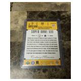 1999 Upper Deck Century Memories Super Bowl XIII Pittsburgh Steelers Football Card