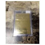 1997 Fleer Premier Skybox International 23KT Gold Michael Jordan Chicago Bulls January 13th Retirement 1999 Basketball Card Serial Number 1753/9923