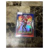 2020 Panini Red/White/Blue Prizm Football Tom Brady Tampa Bay Buccaneers Card