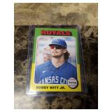 2024 Topps Heritage Bobby Witt Jr. Kansas City Royals Baseball Card