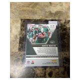 2020 Panini Mosaic Football Green Prizm Color Match Curtis Martin New York Jets Card