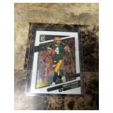 2021 Panini Donruss Optic Football Brett Favre Green Bay Packers Card