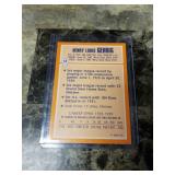 1985 Topps Collectors Series Lou Gehrig New York Yankees Baseball Card