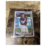 2024 Topps Bowman Bobby Witt Jr. Kansas City Royals Baseball Card