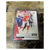 2020 Panini Playoff Football Patrick Mahomes Kansas City Chiefs Card