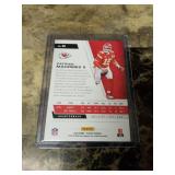 2020 Panini Playoff Football Patrick Mahomes Kansas City Chiefs Card