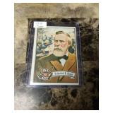 1972 Topps Rutherford Hayes US Presidents Card