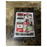 2023 Panini Contenders Football Patrick Mahomes Kansas City Chiefs Card