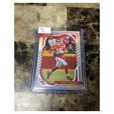 2022 Panini Absolute Football Holofoil Patrick Mahomes Kansas City Chiefs Card