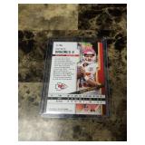 2018 Panini Playoff Football Patrick Mahomes Kansas City Chiefs Card