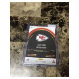 2024 Panini Select Football Xavier Worthy Kansas City Chiefs Rookie Card