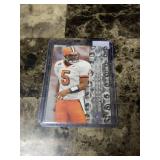 1999 Fleer Skybox Metal Universe Donovan McNabb Philadelphia Eagles Rookie Football Card