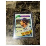 1980 Topps AL All Star George Brett Kansas City Royals Baseball Card