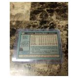 1980 Topps AL All Star George Brett Kansas City Royals Baseball Card