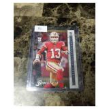 2022 Panini Chronicles Luminance Football Brock Purdy San Francisco 49ers Rookie Card