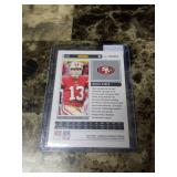 2022 Panini Chronicles Luminance Football Brock Purdy San Francisco 49ers Rookie Card
