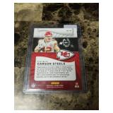 2024 Panini Illusions Football Carson Steele Kansas City Chiefs Rookie Card