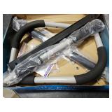 ALLY PEAKS Pull Up Bar Thickened Steel Pipe Super Heavy Duty Steel Frame Upper Workout Bar| Multi-Grip Strength for Doorway | Indoor Chin-Up Bar Fitness Trainer for Home Gym Portable (silver2)