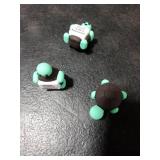 Gejoy 25 Pcs Mini Rubber Turtle Toys Positive Gifts Mini Turtles Decorations and Encouragement Birthday Motivational Gifts for Colleague Staff Teacher