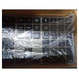 Amazon Basics Ultra Premium Wireless Keyboard and Mouse Combo, Rechargeable, Full-Size with Number Pad, Sleek Design, Plug and Play, Quiet Typing, 2.4GHz USB Receiver, Black