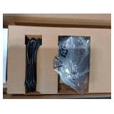 Amazon Basics Ultra Premium Wireless Keyboard and Mouse Combo, Rechargeable, Full-Size with Number Pad, Sleek Design, Plug and Play, Quiet Typing, 2.4GHz USB Receiver, Black