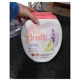 Dreft Baby Laundry Detergent XL Pacs  Sensitive Skin  Hypoallergenic  Lightly Scented Lavender  45 Count