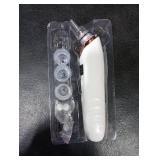 2026 Pore Vacuum, USB Rechargeable Blackhead Remover Vacuum,3 Levels Adjustable Pore Vacuum Blackhead Remover, Face Vacuum Pore Cleanser for Women & Men-White