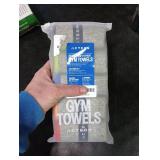 Acteon Microfiber Gym Towels 5 Pack, Quick Dry Silver ION Odor-Free Sweat Towel, Super Absorbent Fast Drying for Men & Women, Workout, Yoga, Running, Hiking, Travel 16x30.5 Inch