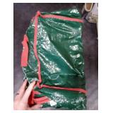 ZOBER Gift Wrapping Paper Organizer Storage - 40 Gift Wrap Storage Containers with Interior Pockets for Bows, Tags & Ribbons - Wrapping Paper Holder, Waterproof, Fits 24 Standard Rolls, Green