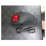 Nulea Wireless Ergonomic Trackball Mouse, Rechargeable, Bluetooth Rollerball Mouse, 44mm Index Finger Trackball, 5 Adjustable DPI, Compatible with PC, Laptop, Mac