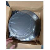 Vecxoty 3-Pack Wood Plant Stands Indoor, Single Plant Stand for 6-12 Inch Pots, Mid-Century Modern Plant Stool, Tall Plant Stand for Large Plants for Living Room, Balcony, Office (Black) MISSING ONE L