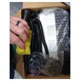 Portable Steam Cleaner Handheld Steam Cleaner High Pressure Steamer for Deep cleaning 1200ML Steam Cleaning Machine for Home Use With 6 Brushes Cleaning for Couch Auto Floor (White)