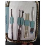 MR.GREEN Manicure Kit 10 in 1, German Stainless Nail Clippers Set, Professional Personal Nail Care Kit Manicure Pedicure Set, Portable Travel Nail Kit with Exquisite Leather Case for Men & Women