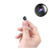 Only 0.9 inch! Hidden Camera with Audio/Video. Mini Small Camera. Spy Hidden Cameras for Home Indoor Use. Spy Cam with Night Vision and Motion Detection Baby Monitor Small Mini Wireless Outdoor