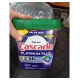 Cascade Platinum Plus Dishwasher Pods, Dishwasher Detergent, Dish Detergent Soap, Lemon,