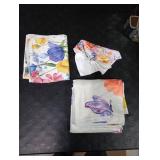 Moukeren Set of 3 Spring Wildflower Bath Towels Floral Bath Towel Hand Towel and Washcloth Soft Absorbent Decorative Towels for Bathroom Kitchen Hotel Gym Spa