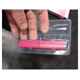 Mini Glass Nail File with Case 2mm Thickness Small Crystal Files for Nature Nail Gentle Double-Sided Etched Fingernail Files for Travel Fine Grit Czech Glass Gifts Package Stocking Stuffers ONLY ONE