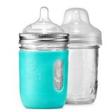 8 oz. Mason Bottle DIY Kit: BPA-Free Glass Baby Bottles You Can DIY Using Mason Jars from Home  Made in The USA.