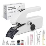 Xamanabu Handheld Sewing Machine for Beginners, Portable Mini Sewing Machine with Two Speed Modes, Easy to Operate and Fast Stitch Suitable for Clothes, Fabrics and Quick Home Repairs