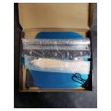 Pizza Peel Aluminum Pizza Spatula, Mooues 12 inch Metal Pizza Paddle(12x 14)with Rocker Cutter Foldable Wood Handle, [Storage bag included], for Family Pizza Oven Baking Pizza, Dough, Bread & Pastry