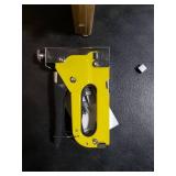 Topec Upholstery Staple Gun Heavy Duty, 3-in-1 Stapler Gun with Staples, Manual Brad Nailer Power Adjustment Wood Stapler for Crafts, Wall, Upholstering, Furniture, DIY