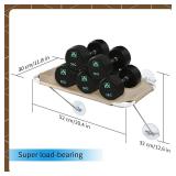 All Around 360° Sunbath and Lower Support Safety Iron Cat Window Perch, Cat Hammock Window Seat for Any Cats (M, Gold)