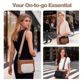 SYTRAH Anti-Theft Crossbody Purse for Women, Crossbody Shoulder Bag with Built-in Wallet & RFID Blocking for Travel Workout Vintage Blue