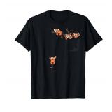 Pocket Series Cute Red Panda Bear Playing T-Shirt Large
