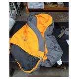 Teton Trailhead, 20 Degree Sleeping Bag; Lightweight, Warm Mummy Sleeping Bag, Camping, Backpacking, Hiking, Orange