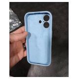 IYH Magnetic Case for iPhone 17 6.3 with Invisible Stand [16FT Military Protection] Liquid Silicone Cover, Light Blue