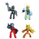 Zing StikBot Legendz Series 2 - Includes MERC, Doctor Nevermore, Bolt, Kallista - Collectible Action Figures and Accessories, Stop Motion Animation, Ages 4 and Up