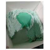 Professional 7 in 1 Dog Paw Cleaner for Dogs - Includes 1 Portable Paw Washer, 1 Bath Brush, 2 Dog Toothbrushes and 3 Absorbent Towels Note: Fits Paws 1.5 to 2.5 Inches Wide (Medium, Light Green)